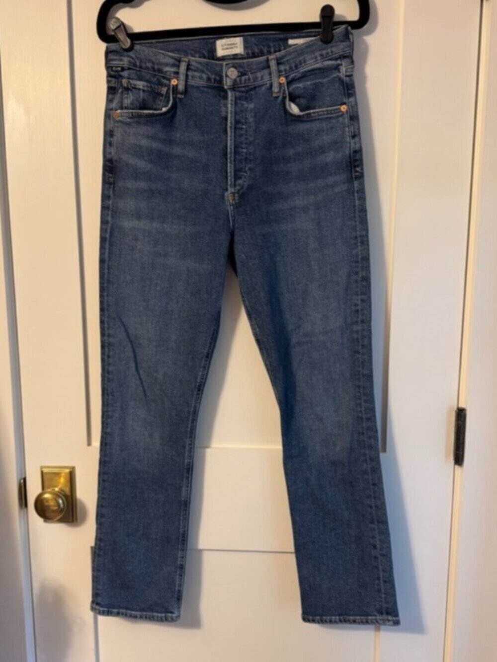 Citizens of Humanity Women’s Charlotte High Rise Cropped Straight Jeans Sz 28